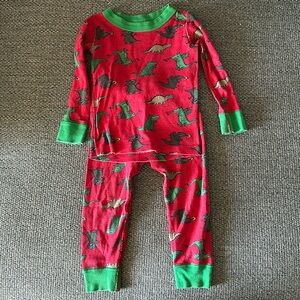 Hanna Andersson Long John Pajamas Set Dragon